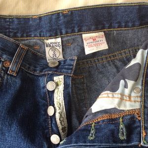 LUCKY Dungaree Vintage Jeans 0/25 W 27 L 31 R 10